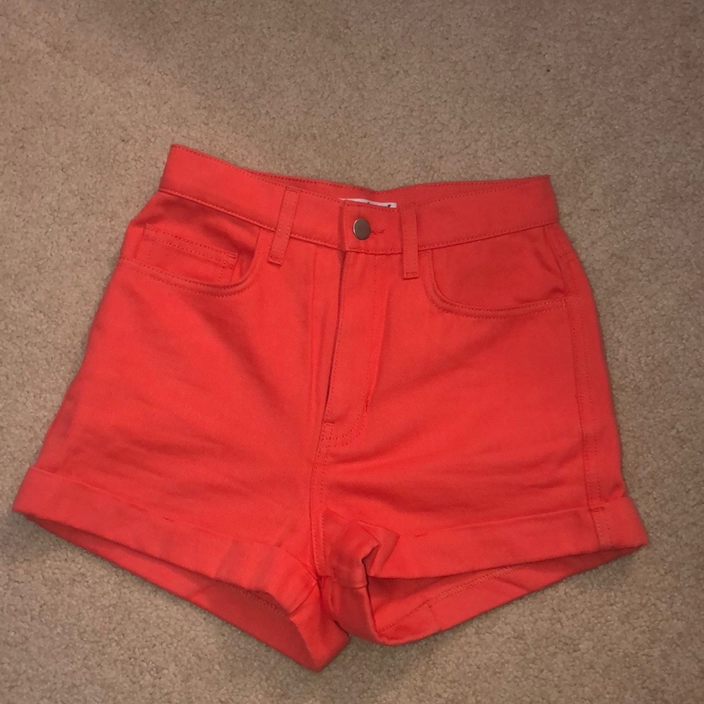 High waisted American apparel shorts